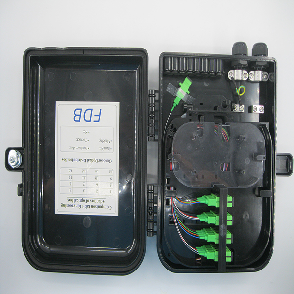 ftthbox FAT 16C B black 6x6 1